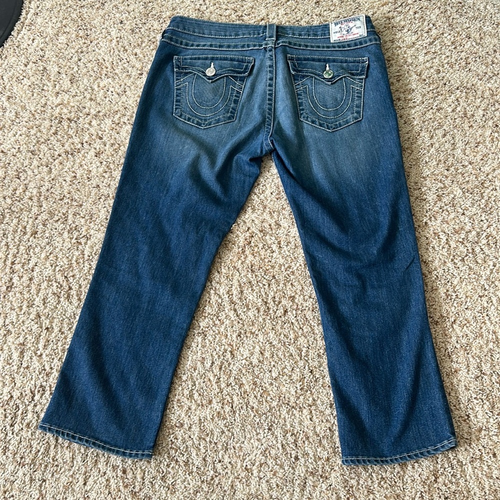 True religion Capri jeans sz 32